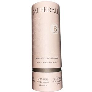 B Cup Backless Silicone Adhesive Gatherall Bra